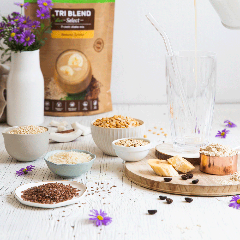 Tri Blend Select - Protein shake mix Banana 600 g