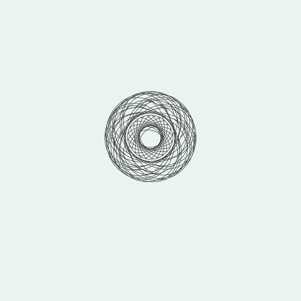 Spiral pattern on a light gray background